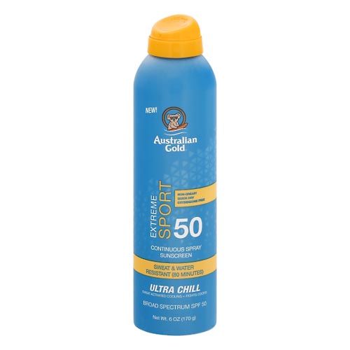 Image for Australian Gold Sunscreen, Extreme Sport, Ultra Chill, SPF 50,6oz from Irwin's Pharmacy