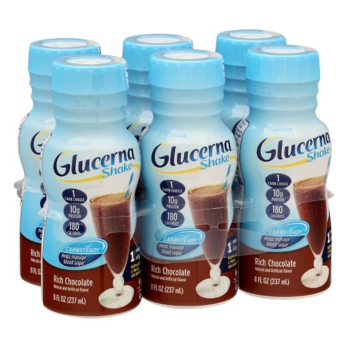 Image for Glucerna Shake, Rich Chocolate, 6 Pack,6ea from Irwin's Pharmacy