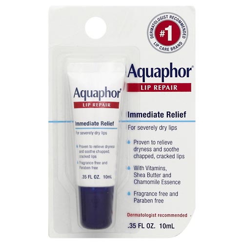 Image for Aquaphor Lip Repair, Immediate Relief,0.35oz from Irwin's Pharmacy