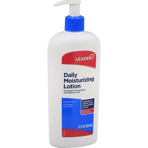 Image for Leader Lotion, Daily Moisturizing, Fragrance-Free,12oz from Irwin's Pharmacy