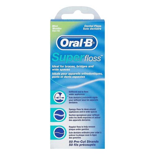 Image for Oral-B Dental Floss, Mint,50ea from Irwin's Pharmacy