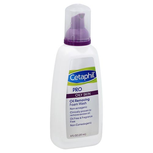 Image for Cetaphil Foam Wash, Oil Removing, Oily Skin, Pro,8oz from Irwin's Pharmacy