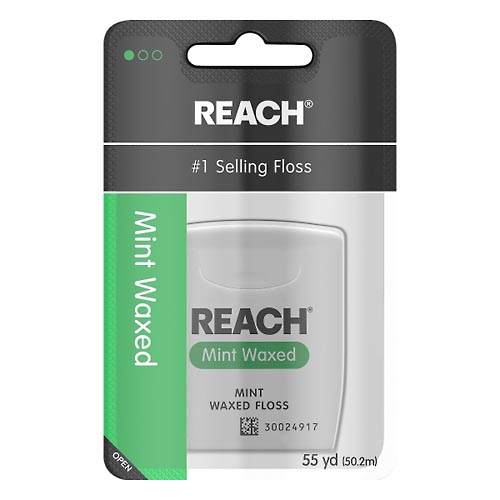 Image for Reach Waxed Floss, Mint,1ea from Irwin's Pharmacy