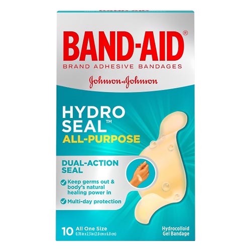 Image for Band Aid Bandages, Adhesive, All-Purpose, All One Size,10ea from Irwin's Pharmacy